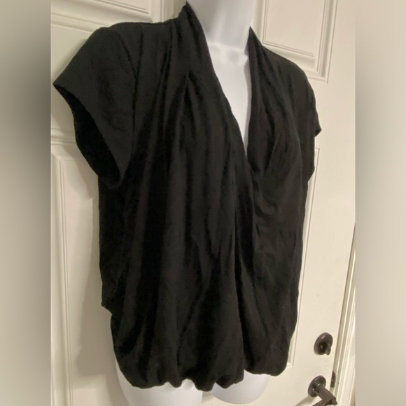 1- KLOK DENMARK Black VISCOSE-Blend Blouse - Picture 2 of 7